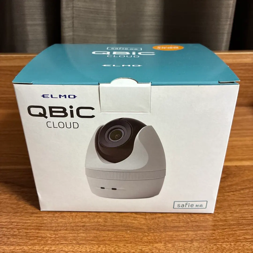 工事不要　エルモ safie QBiC CLOUD CC-2L 防犯カメラ新品 CC-2(E)/CC-2L(E) - エルモ