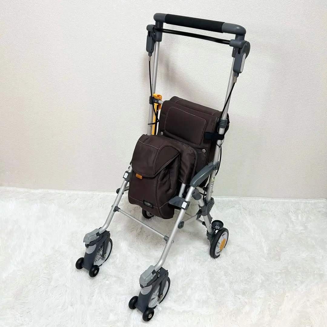 コンビウェルエス キャリースルーン #シルバーカー #歩行器 #車椅子 楽天市場】シルバーカー おしゃれ キャリースルーンボックスN