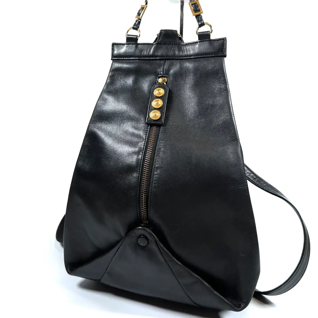 GIANNI.VERSACE/レザー.リュックサック 2025年最新】Gianni Versace レディース リュック・バックパック