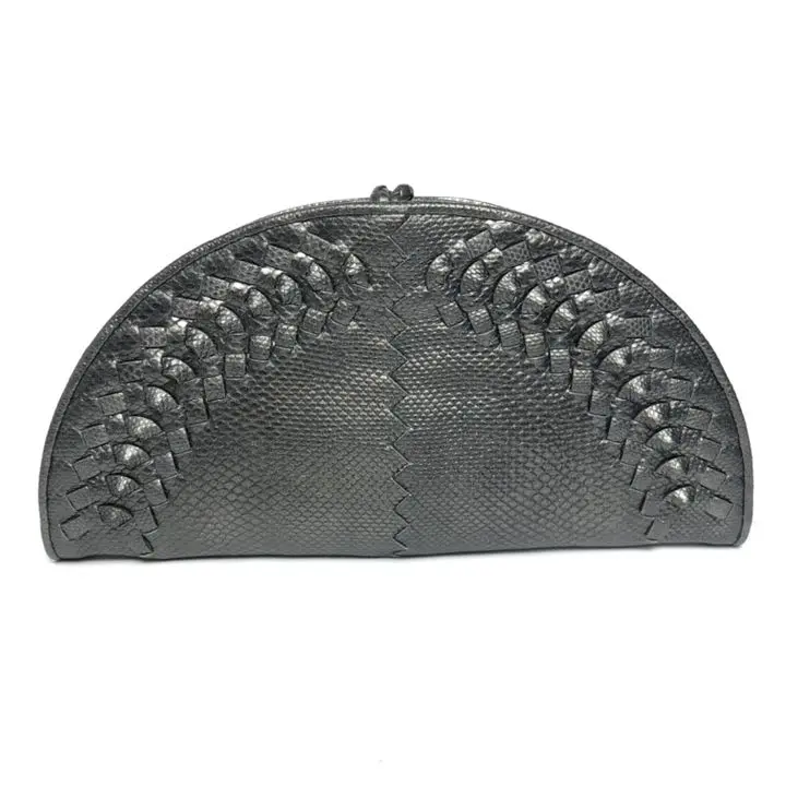 美品♡ボッテガヴェネタ サテン パーティバッグ フォーマル イントレチャート Bottega Veneta ボッテガ イントレチャート サテンミニ