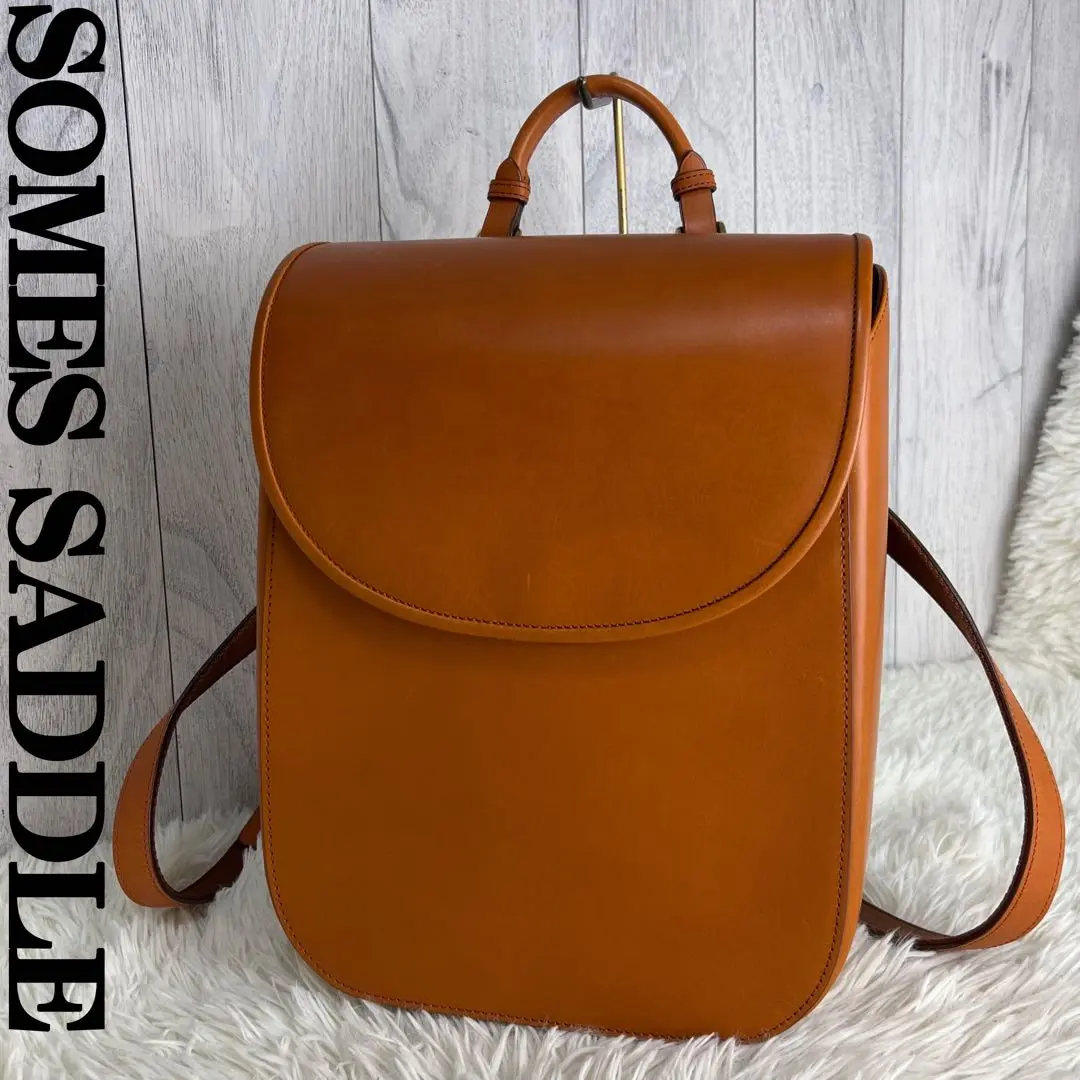 希少♡SOMES SADDLE ソメスサドル レザー フラップ ミニ リュック 2025年最新】SOMES SADDLE リュック・バックパックの人気