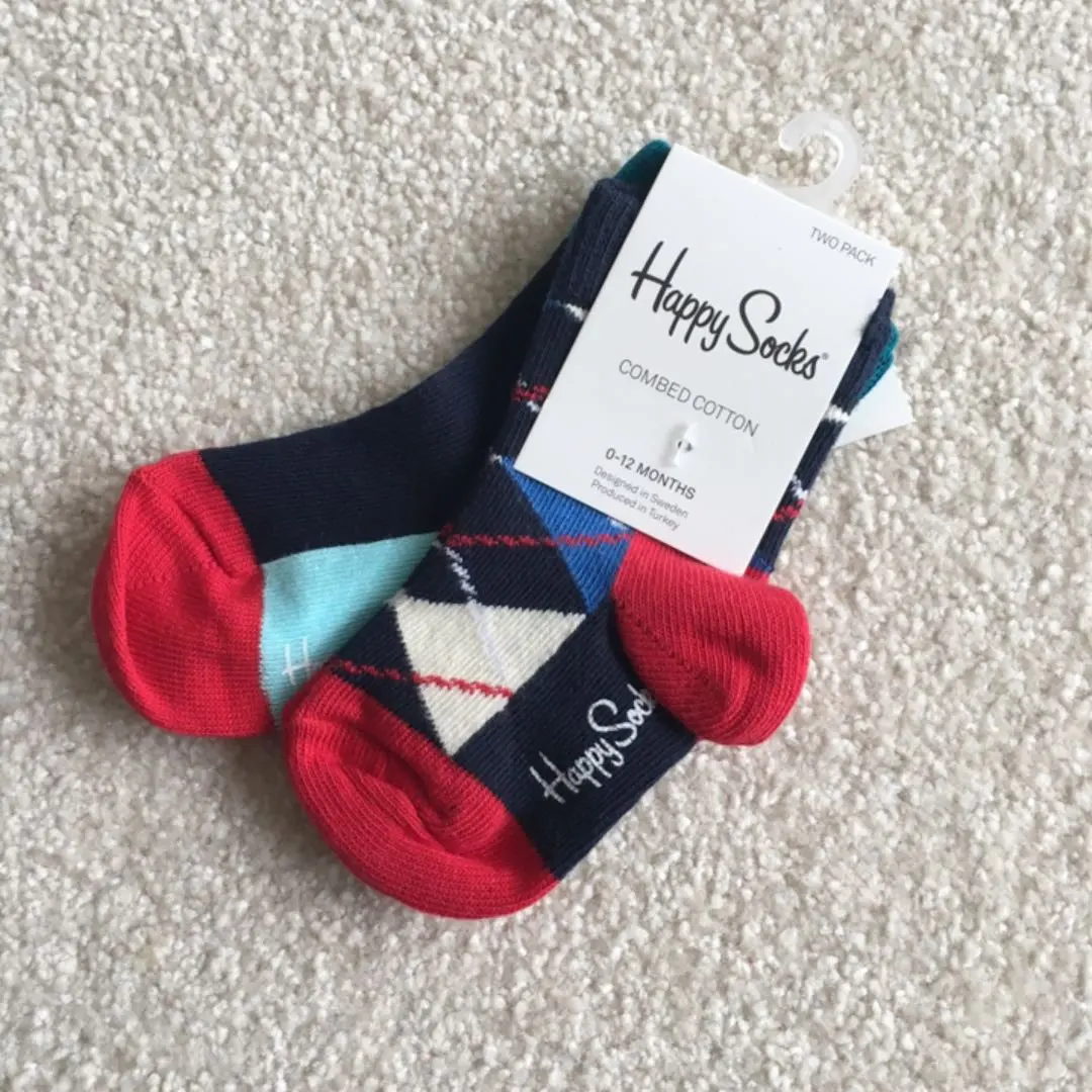 Thumbnail of Happy Socks Baby Socks 2-Pack 0-12 months 【New】