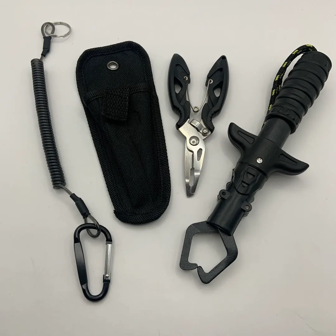 Thumbnail of 4-piece set: Pliers, Grip, Ring, Holster, Fishing