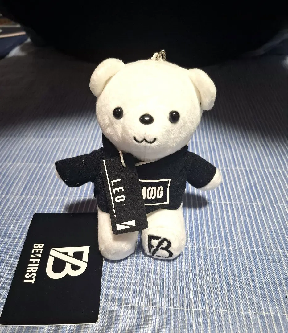 Thumbnail of BE:FIRST Leo plushie with tag, bear, SEGA prize