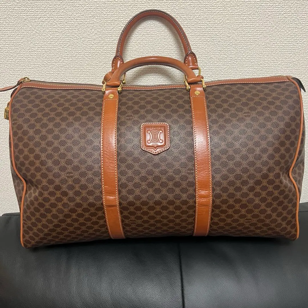 Thumbnail of CELINE Macadam Pattern Boston Bag Travel Handbag [ 中古 ]