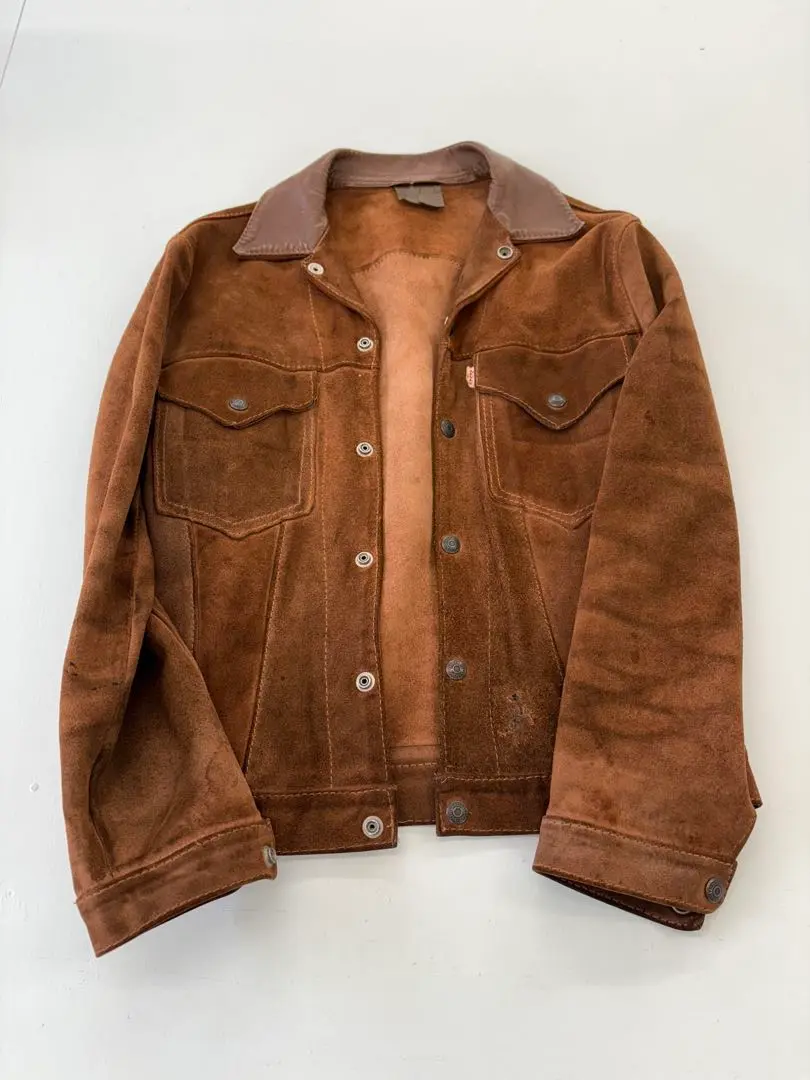 12/16 ONLINE 入荷！50s Levi's Short Horn Suede Lether Jacket
