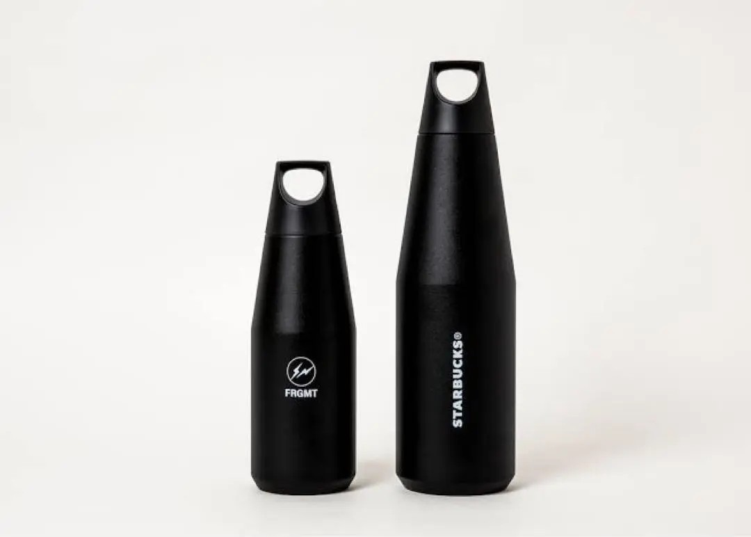 スターバックス　フラグメント　ハンドルリッドステンレスボトル　ベージュ580ml スタバ×藤原ヒロシ氏「FRAGMENT ハンドルリッドステンレスボトル