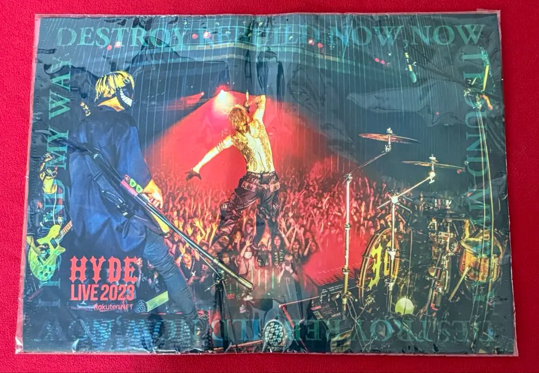 hyde様　ファブリックポスター2023　他　おまけ付き 2025年最新】HYDEファブリックポスターの人気アイテム - メルカリ