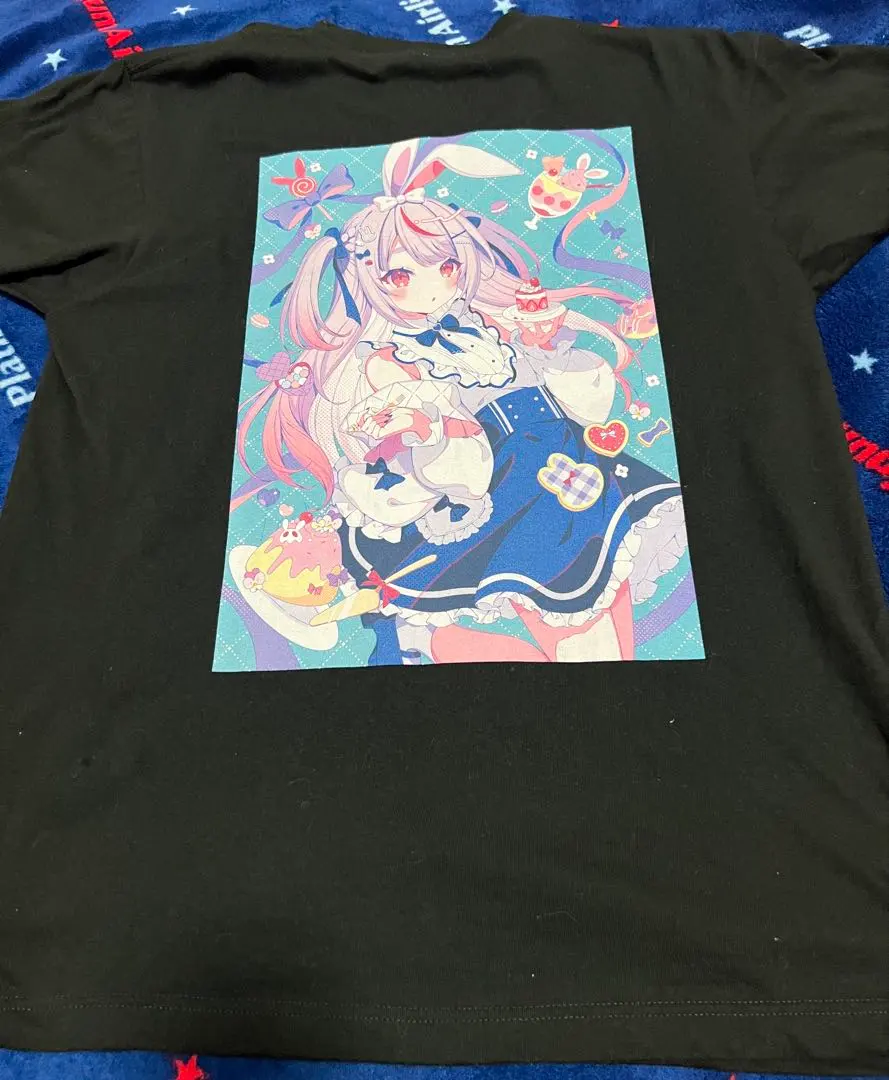 Thumbnail of Vspo! Mimi Usaki 3rd Anniversary 2024 T-shirt Black L size