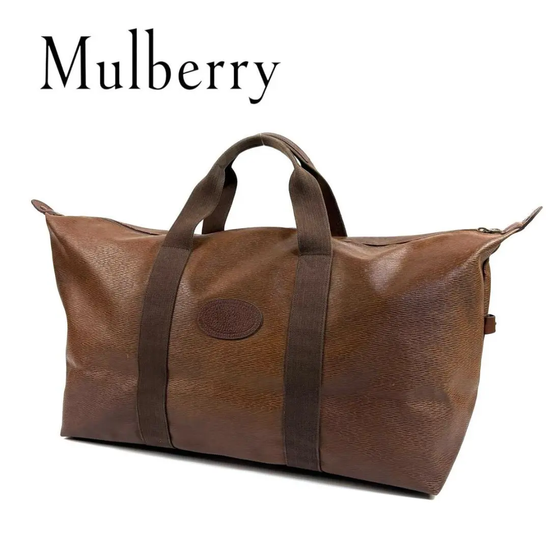 【レア】マルベリー ボストンバッグ 2way 大容量 旅行かばん レザー 極美品 2025年最新】Mulberry ボストンバッグ・旅行用バッグの人気
