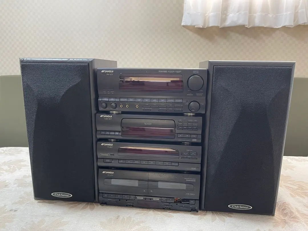 サンスイH07シリーズSANSUI CD・MD・カセットデッキ サンスイH07シリーズSANSUI CD・MD・カセットデッキ