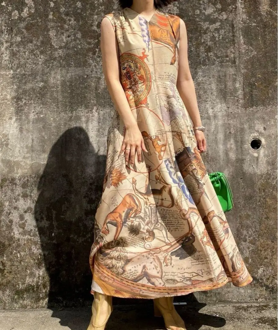 新品　AMERI RILEY HOROSCOPE SKIRT Ameri（アメリ）の「RILEY HOROSCOPE SKIRT（スカート）」 - WEAR