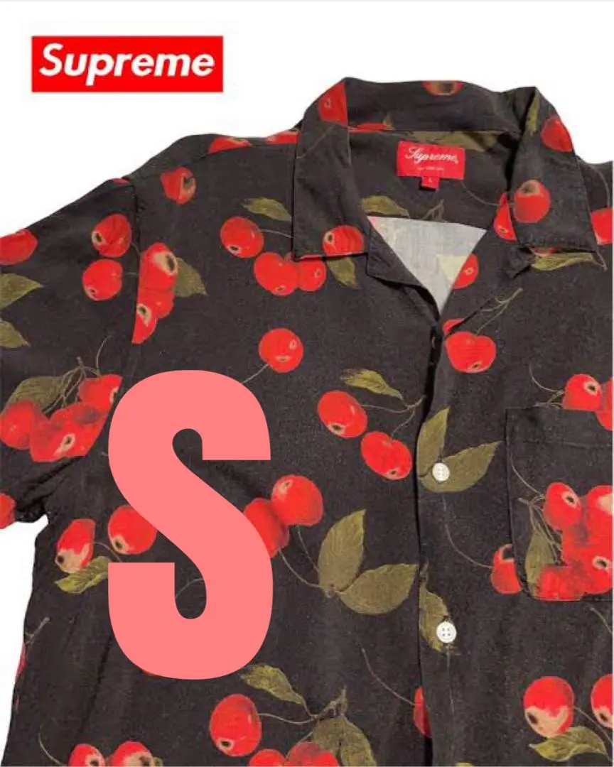 Supreme Cherry Rayon S/S Shirt チェリーレーヨン SUPREME / シュプリーム 19SSでも人気の高いCherry rayon shirt