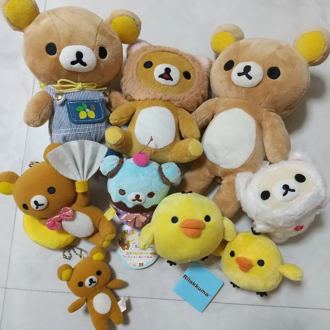 Thumbnail of Rilakkuma Plush Toy Set