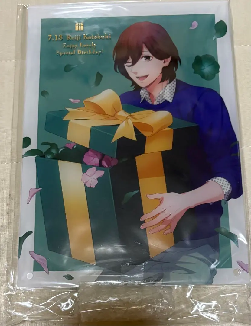 嶺二　ビジュカ　バースデー BOL限定】うたの☆プリンスさまっ♪ ビジュアルボード Birthday