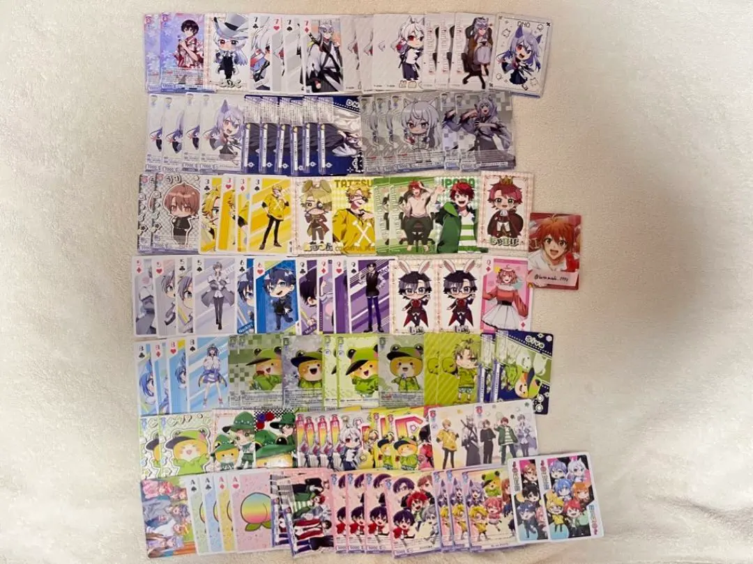 Thumbnail of Karapichi (Colorful Peach) Weiss Schwarz Gum Trump Card Wadaran Trading Card