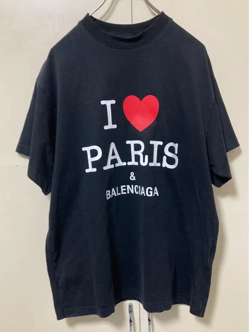BALENCIAGA レディース I Love Paris Tシャツ ホワイト 白 ホワイト の ウィメンズ I Love Paris & Balenciaga Tシャツ