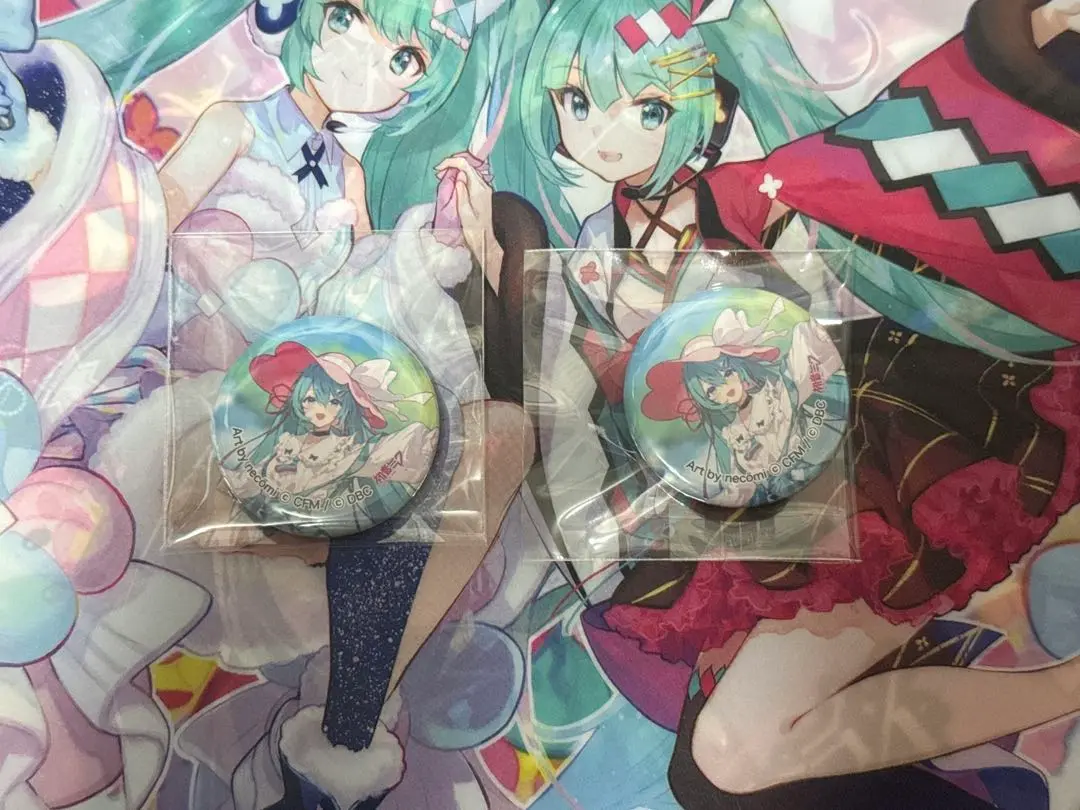 雪ミク　缶バッジ　ダイハツ CAN BADGE COLLECTION SNOW MIKU2024｜発売日：2024年2月12日