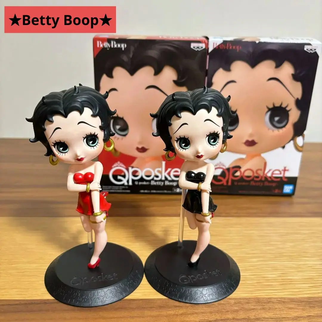 ベティブープフィギュア２体セット Betty Boop - ベティちゃん☆ブラックドレス☆フィギュア