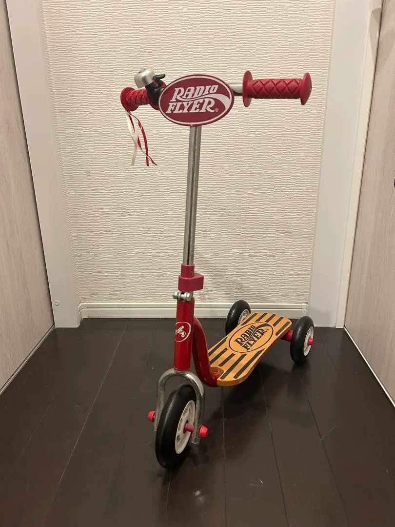 希少　ラジオフライヤー キックボード ラジオフライヤー Radio Flyer キックボード ナンバープレート