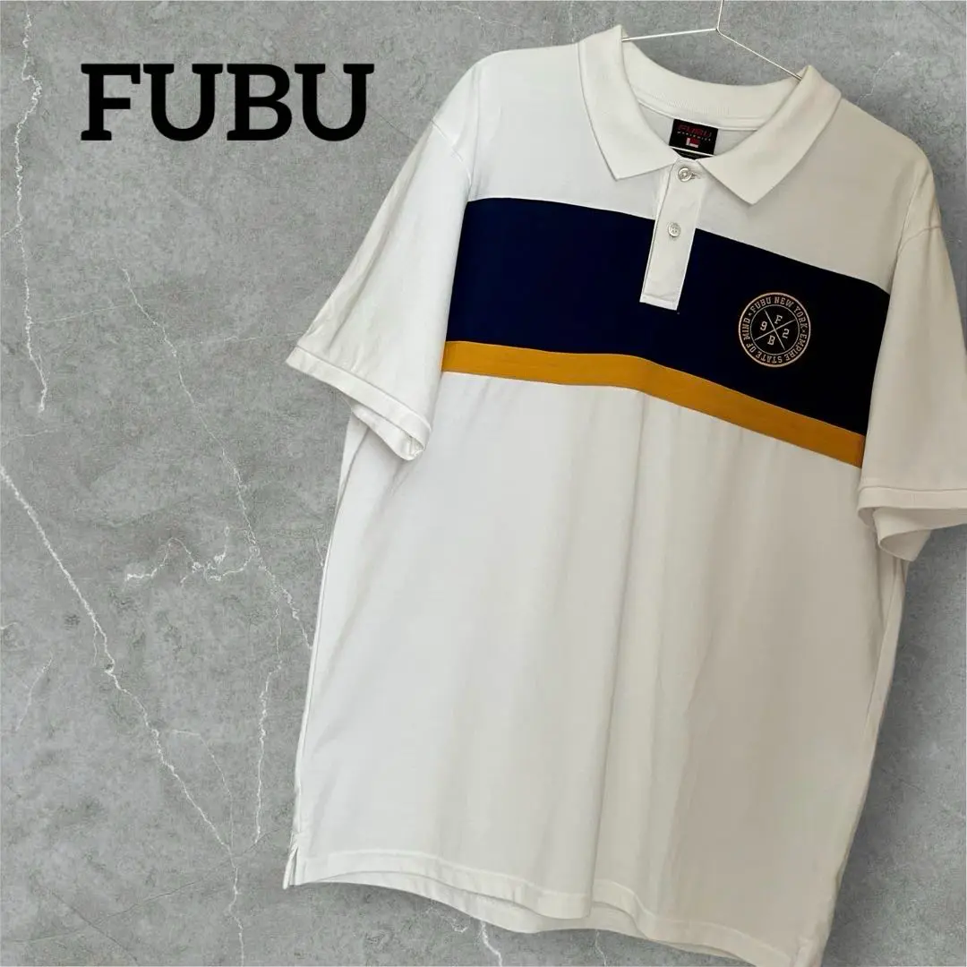 FUBU 半袖ポロシャツ　美品 FUBU 半袖ポロシャツ 美品