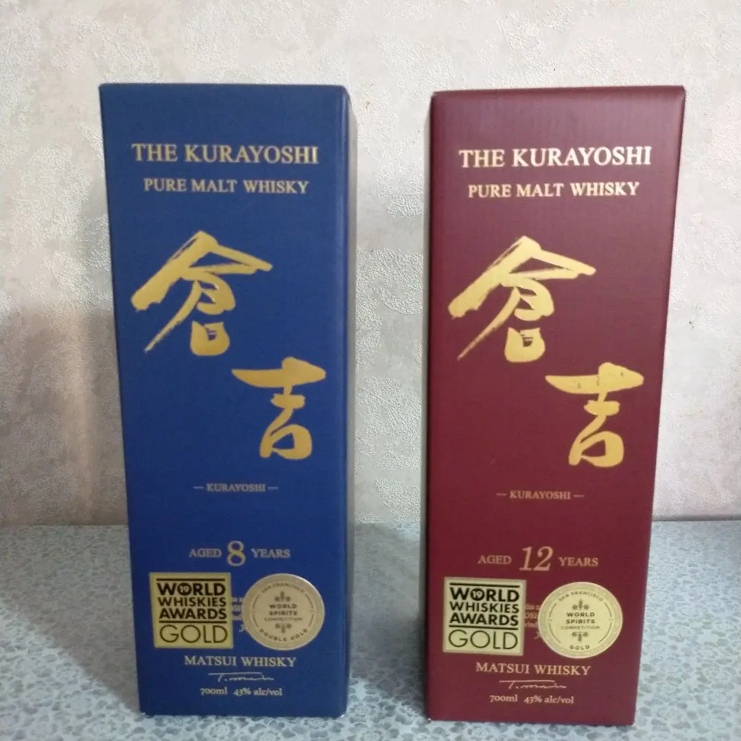 お値下げ中　新品未開封　倉吉　Kurayoshi 12年 ウイスキー Amazon.co.jp: Matsui Pure Malt Whiskey, Kurayoshi 12 Years