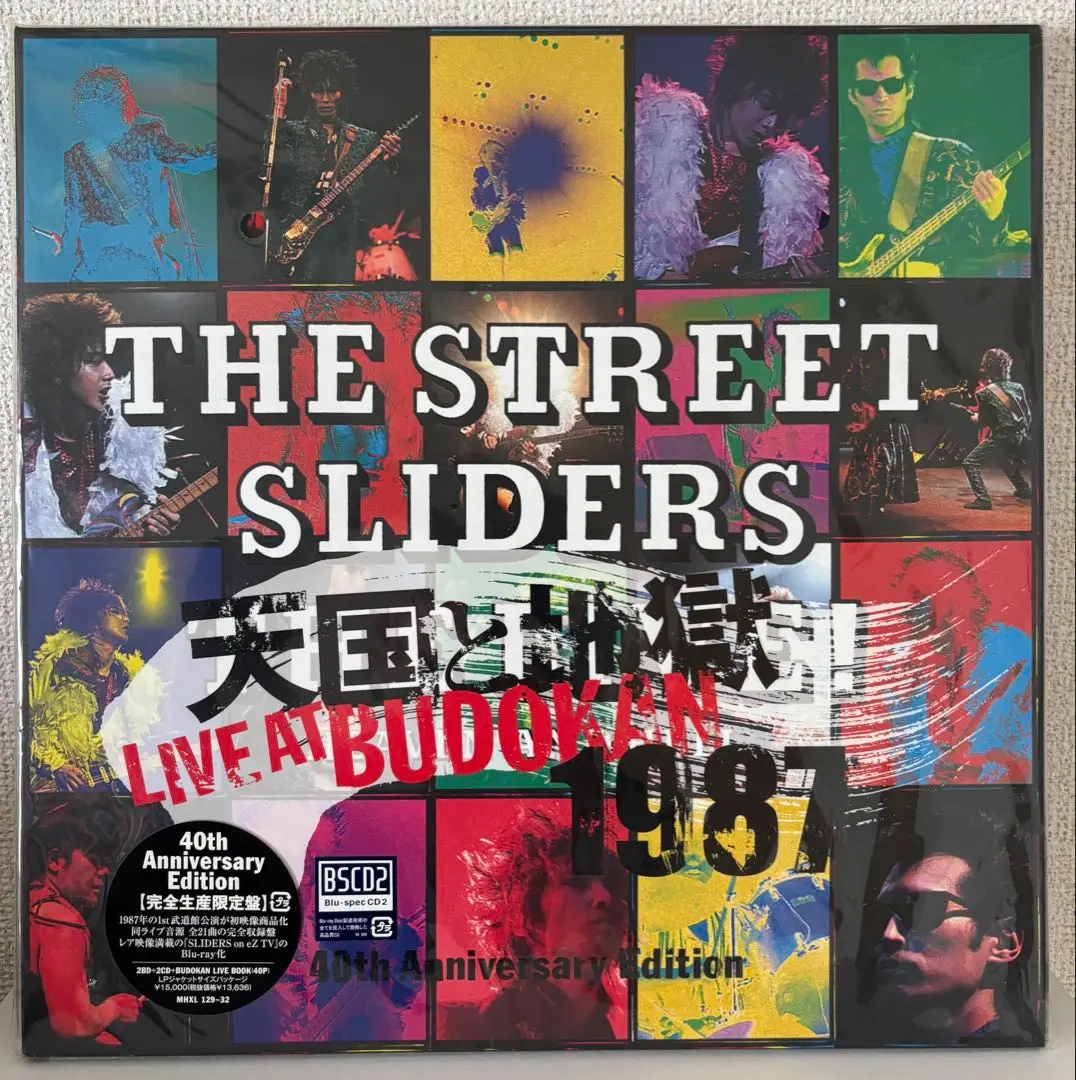 ☆当時物 未開封 ストリートスライダーズ パンフ Street Sliders☆ ストリート・スライダーズ 1987年 初の日本武道館ライブを完全
