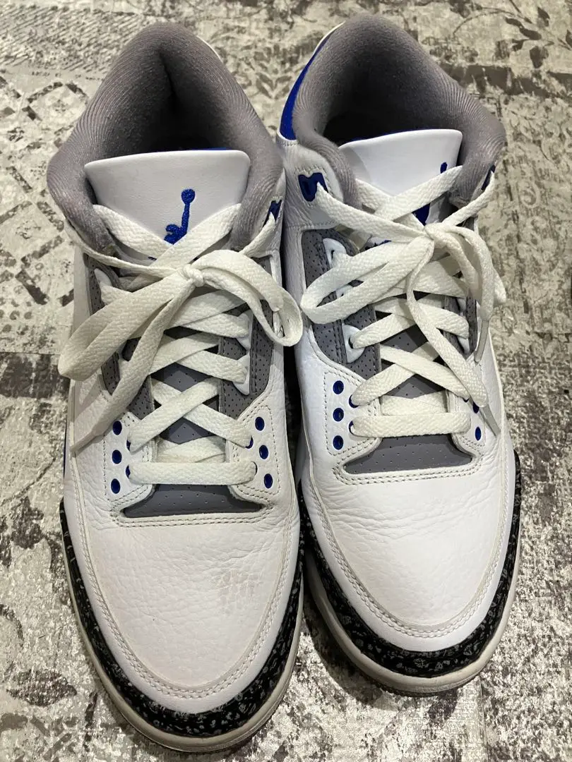 シューズ(男性用) Nike Air Jordan 3 \"Racer Blue\" 27cm Nike Air Jordan 3 Retro Blue Racer Racer Blue Men's Size 14