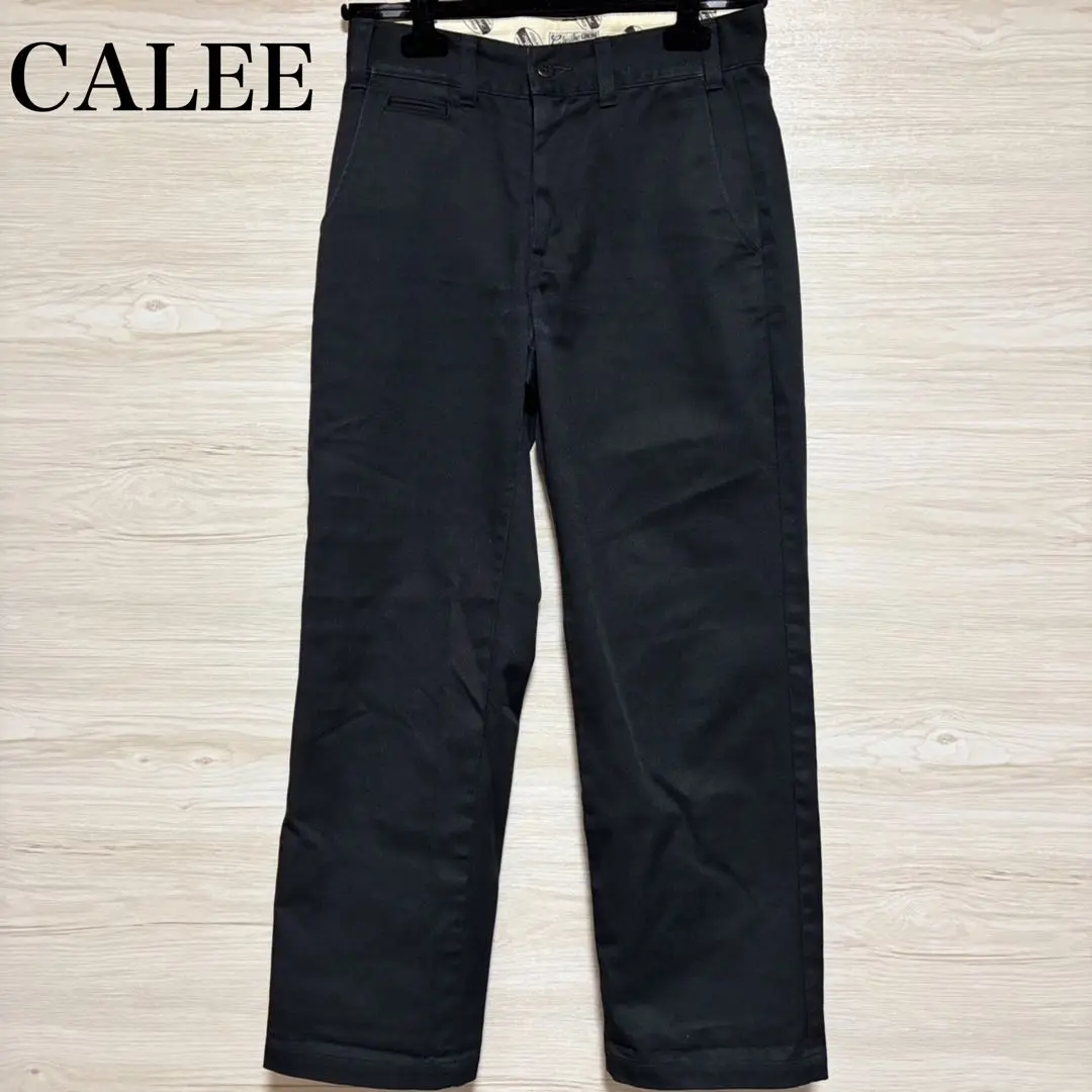 美品⭐︎Mサイズ⭐︎CALEE ワークチノパンツ 2025年最新】CALEE ワークパンツ・カーゴパンツ・ペインター