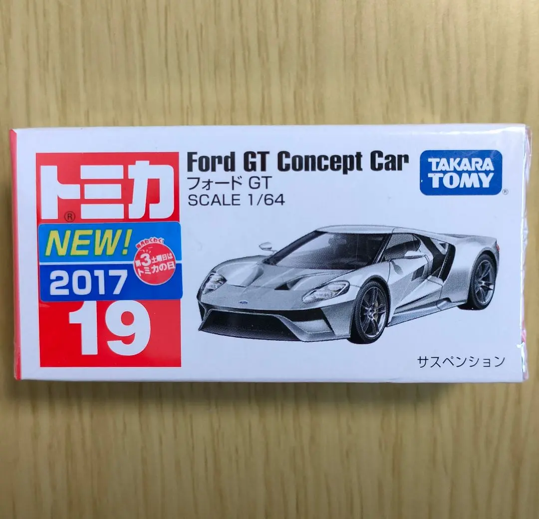 トミカシリーズ - No.19 フォード GT （箱） （ 1/60スケール トミカ 879671） No.19 フォード GT （箱） （ 1/60スケール トミカ 879671