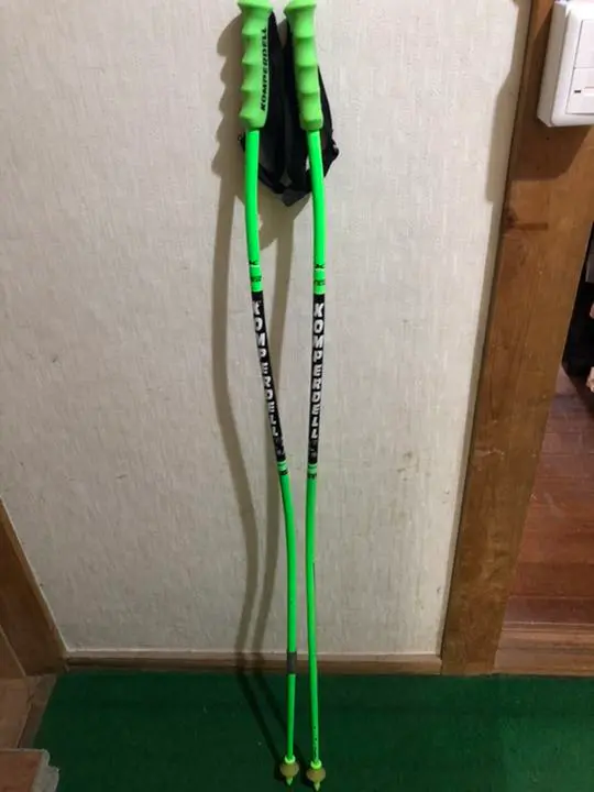 【変形あり】コンパーデル ストック GS 110cm 楽天市場】KOMPERDELL コンパーデル スキー ポール GSストック
