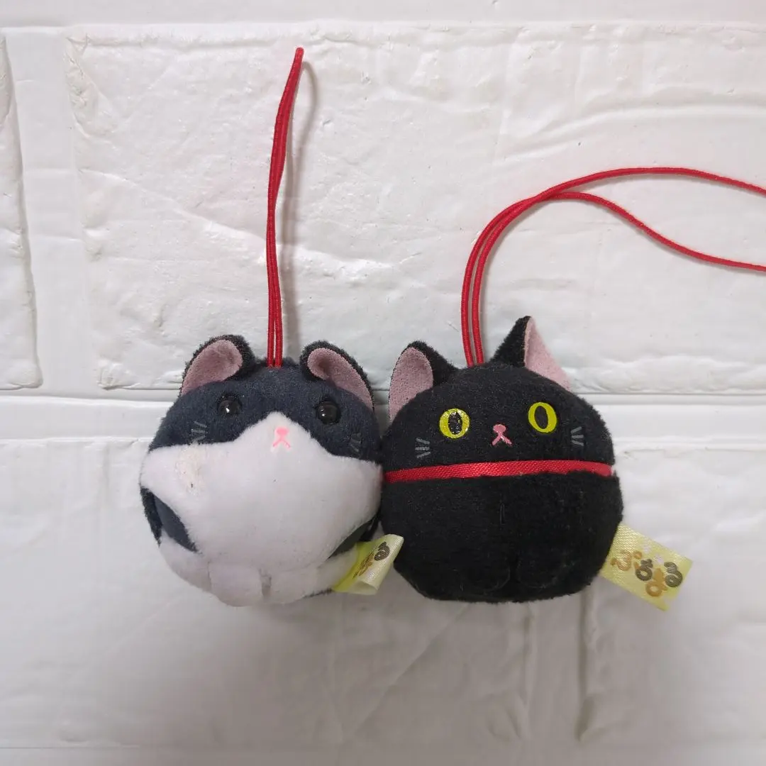 【限時特賣】ぷちまる 貓咪設計 玩偶吉祥物 2個裝 的縮圖