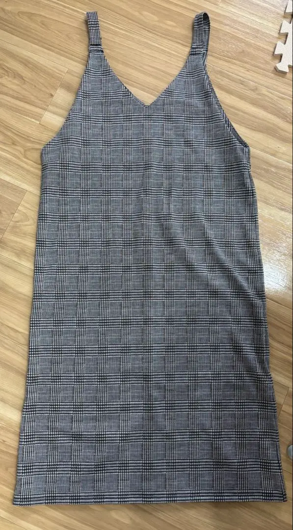 Thumbnail of Overalls, checkered pattern