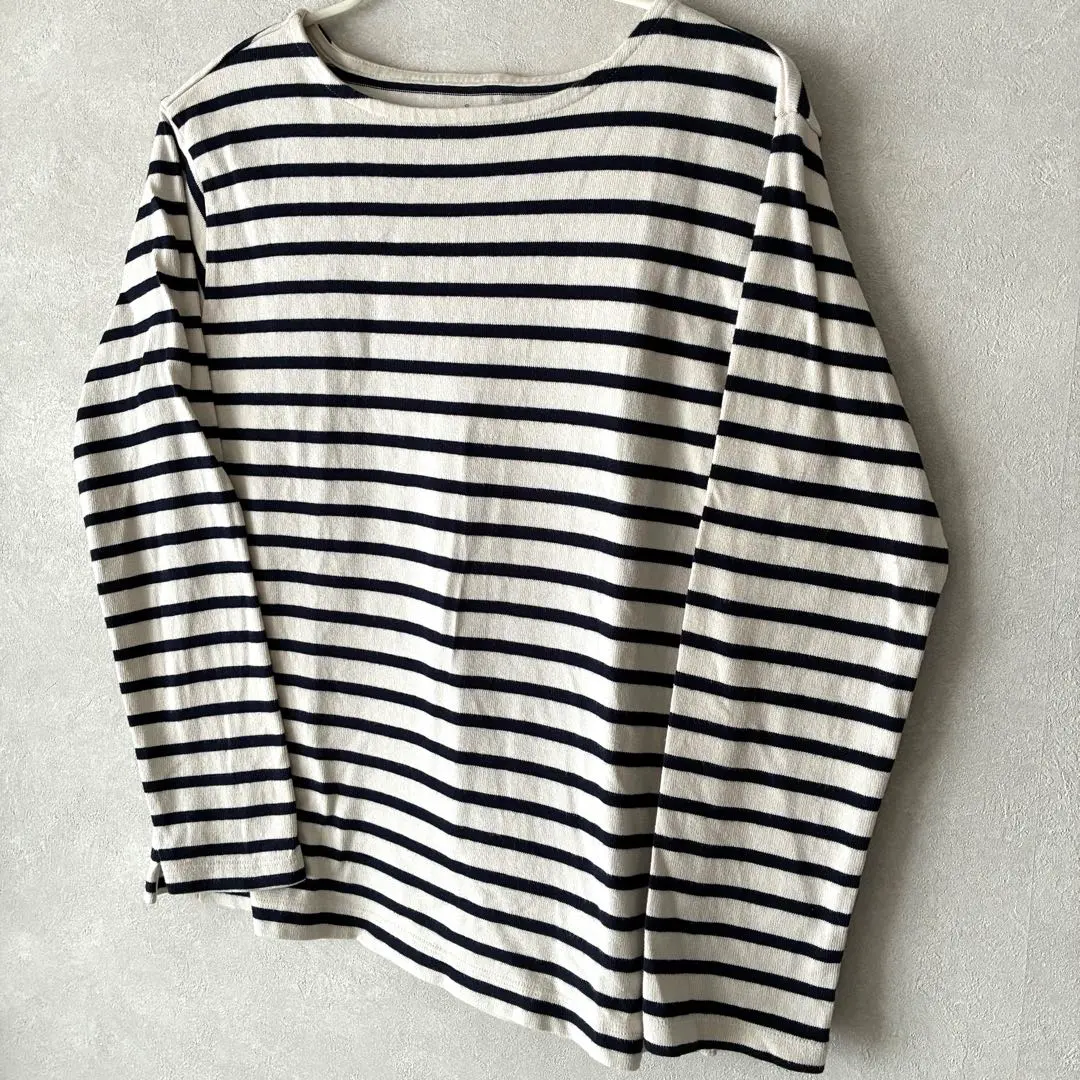 Thumbnail of MUJI Thick Count Boat Neck T-shirt S