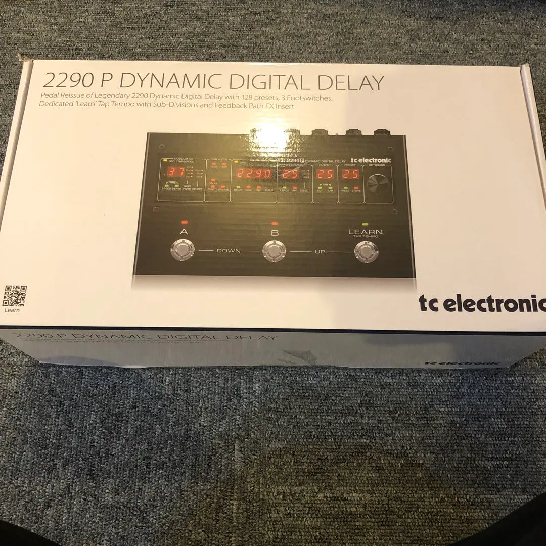 ⭐︎極美品純正取説有⭐︎完動美品⭐︎世界的名機⭐︎TC-2290 伝説のディレイマシン 極美品純正取説有⭐︎完動美品⭐︎世界的名