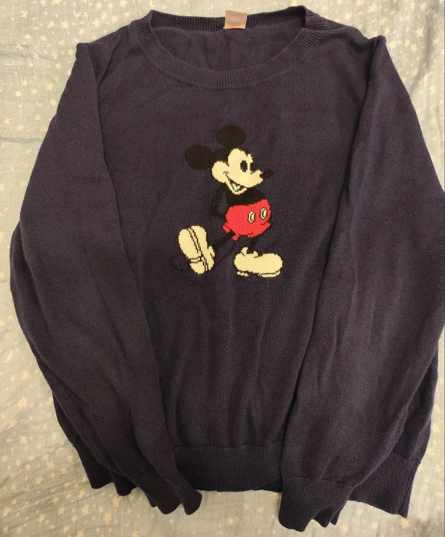 Thumbnail of UNIQLO Mickey Mouse Sweater, Navy