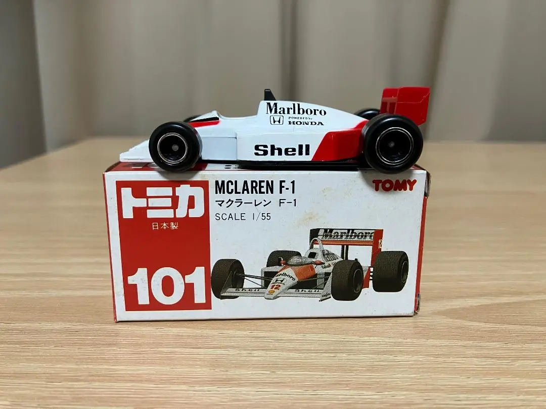 トミカ No.101 マクラーレン F-1 (箱付き) トミカ赤箱No.101マクラーレンF1 日本製 - メルカリ