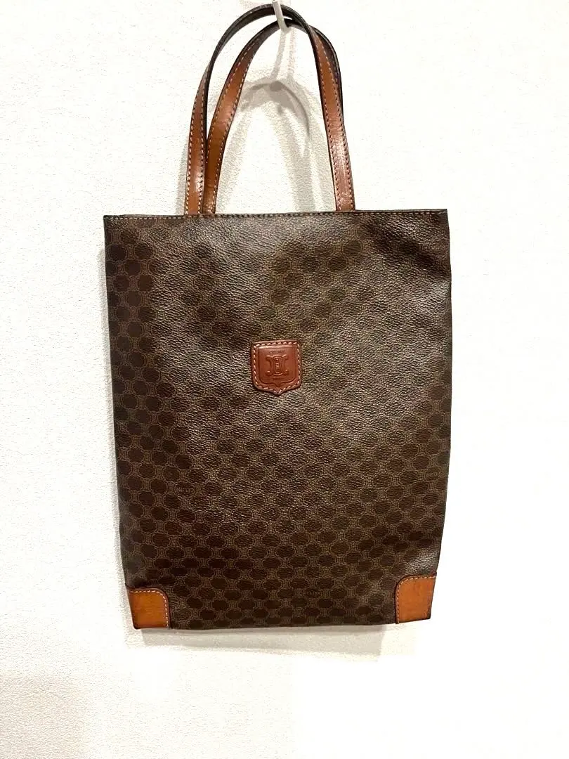 Thumbnail of Celine ☆ Macadam Pattern Tote Bag Handbag Shoulder Bag Vintage