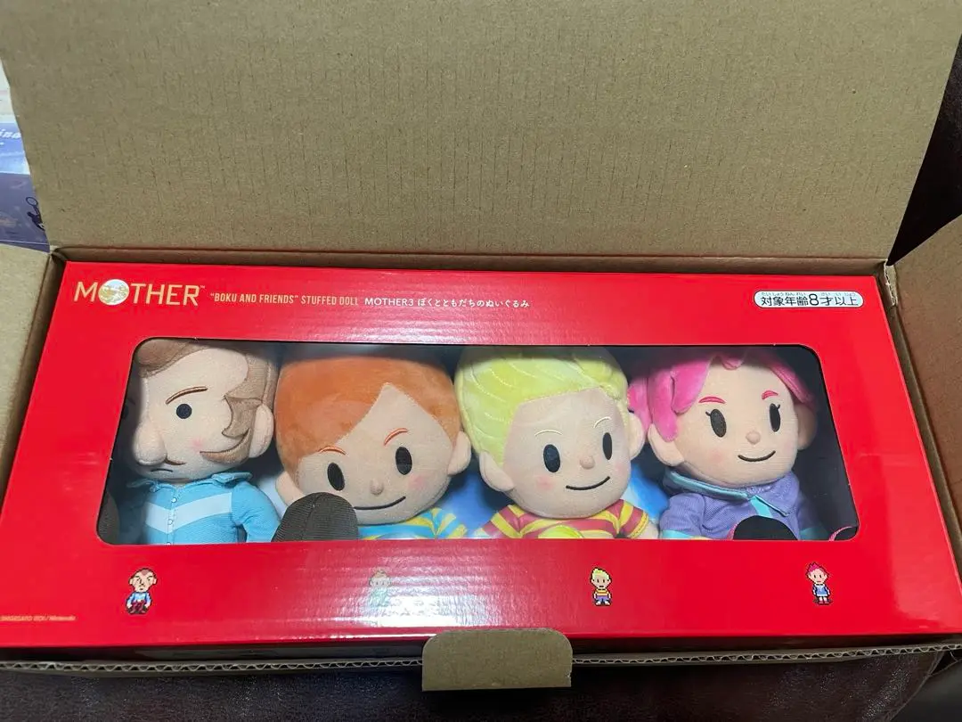 1 BOX MOTHER3 ぼくとともだちのぬいぐるみ　新品未開封 大人気✨新品未開封/ぼくとともだちシリーズ第3弾 MOTHER 3 4体