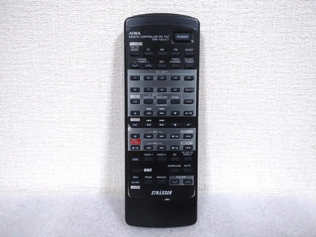 Thumbnail of AIWA RC-TX7 Remote Control, Compatible with NS-X7