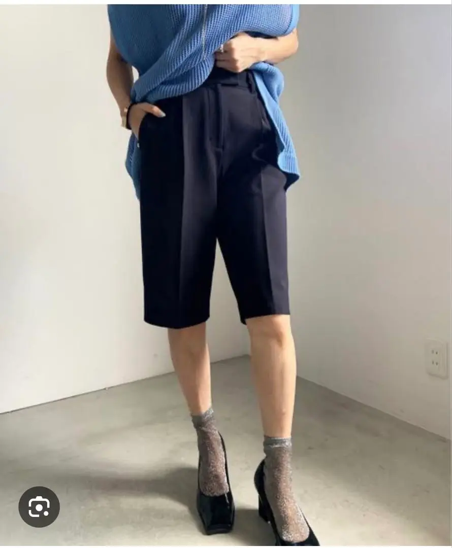 amerivintage EASY TUCK HALF PANTS Sサイズ 2025年最新】Ameri VINTAGE ショートパンツ・ハーフパンツの人気