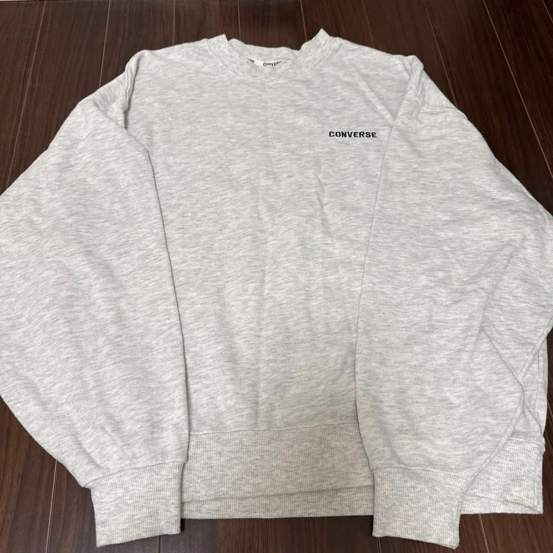 Thumbnail of CONVERSE Gray Crew Neck Sweatshirt M