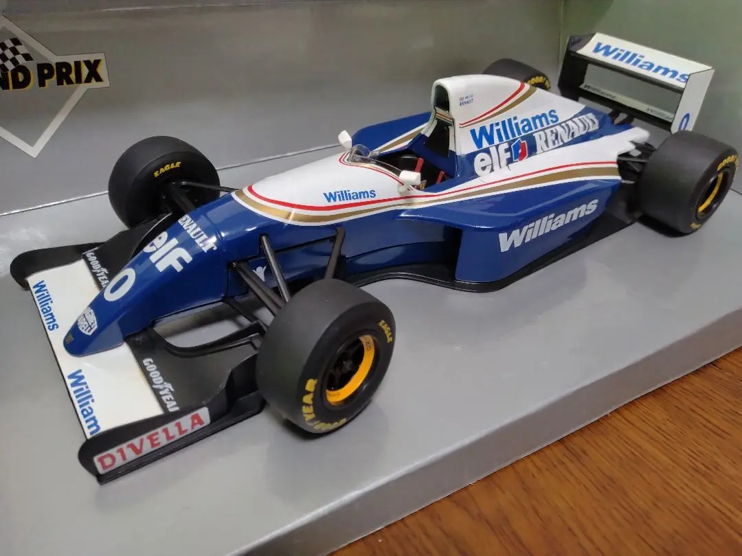 ポールズモデル　　１／1８　ウィリアムズ・ルノーＦＷ１５　デーモン・ヒル仕様 ポールズモデル1／18ウィリアムズ・ルノーFW15デーモン