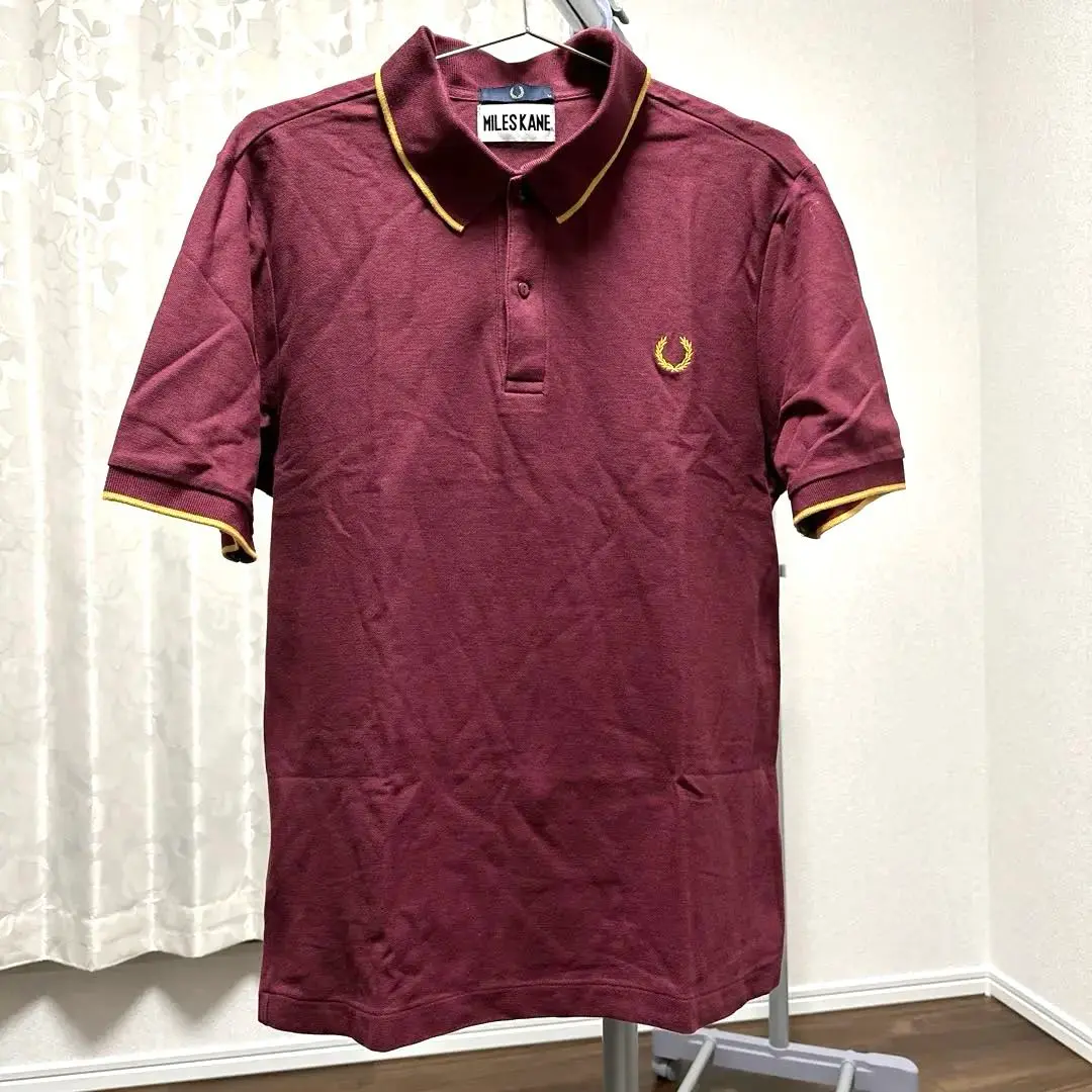 英国購入品 FREDPERRY / MILESKANE　フレッドペリー ポロ　S 英国購入品 FREDPERRY / MILESKANE フレッドペリー ポロ S