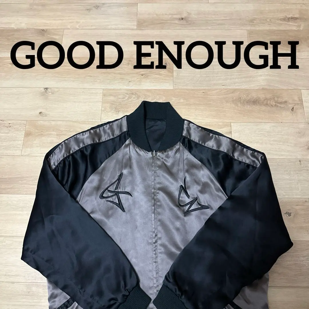 GOODENOUGH シルク リバーシブルスカジャン グッドイナフ 2025年最新】GOOD ENOUGH スカジャンの人気アイテム - メルカリ
