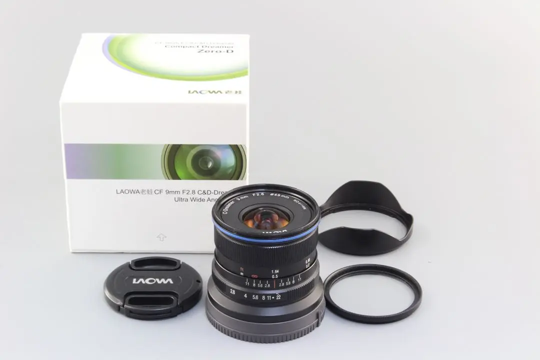 Laowa CF 9mm F2.8 C&D Dreamer 富士フイルムXマント Amazon.com : laowa 9mm F/2.8 Zero-d SLR Target Extra Wide