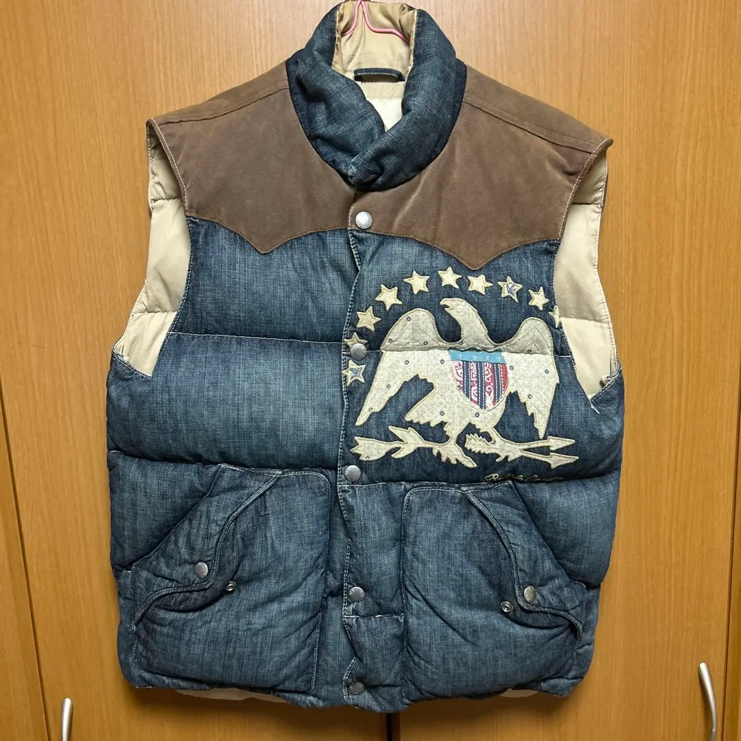 【廃盤】RALPH LAUREN デニムアンドサプライ デニム ベスト POLO RALPH LAUREN 30%OFF アウトレット品 デニムアンドサプライ