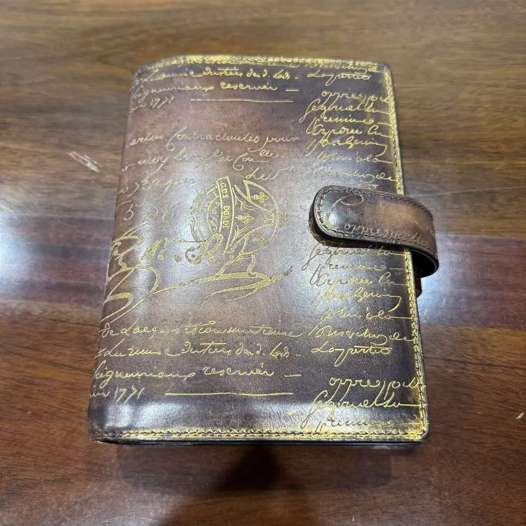 Thumbnail of Berluti Calligraphy Notebook Cover