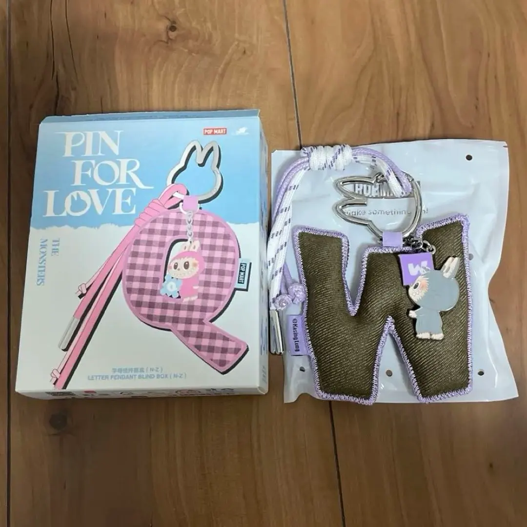 Thumbnail of LOVEBU Pin for Love Initial Alphabet Key Ring W