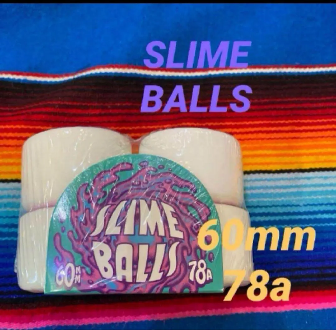 Amazon | Slime Balls スケートボードホイール 60mm LEDライト